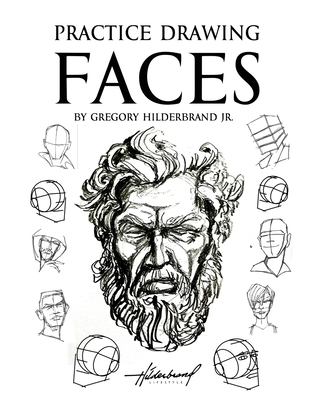 Practice Drawing Faces [Large Print] B0H2CSPS84 Book Cover
