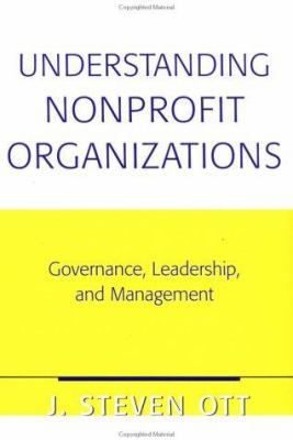 Understanding Nonprofit Organizations: Governan... 0813367875 Book Cover