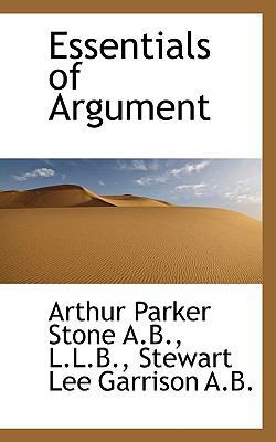 Essentials of Argument 1115500902 Book Cover
