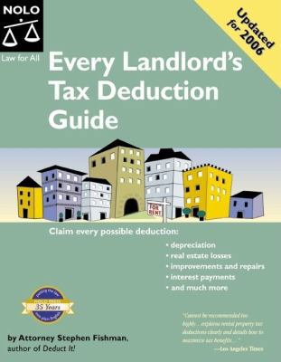 Every Landlord's Tax Deduction Guide (2nd Edition) 1413304214 Book Cover
