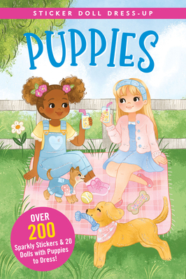 Puppies Sticker Doll Dress-Up Book 1441346139 Book Cover
