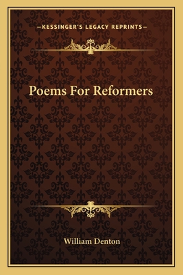 Poems for Reformers 1163588598 Book Cover