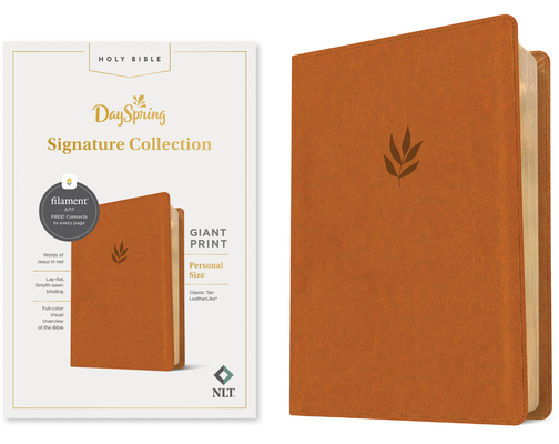 NLT Personal Size Giant Print Bible, Filament-E... [Large Print] 1496461665 Book Cover