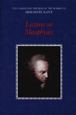 Lectures on Metaphysics 1107049504 Book Cover