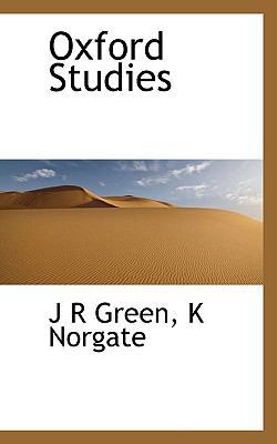 Oxford Studies 1117661016 Book Cover