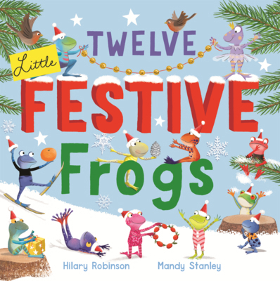 Twelve Little Festive Frogs B0GN6BVKBV Book Cover