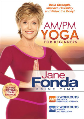 Jane Fonda: AM/PM Yoga for Beginners            Book Cover