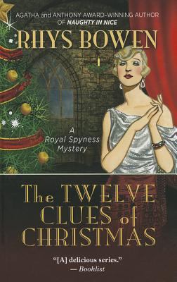 The Twelve Clues of Christmas [Large Print] 1410453138 Book Cover