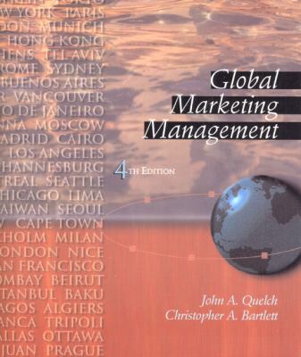 Global Marketing Management 0201350629 Book Cover