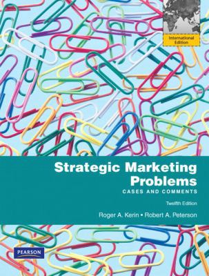 Strategic Marketing Problems: Cases and Comments 0132465493 Book Cover