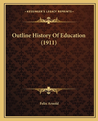 Outline History Of Education (1911) 1164840908 Book Cover