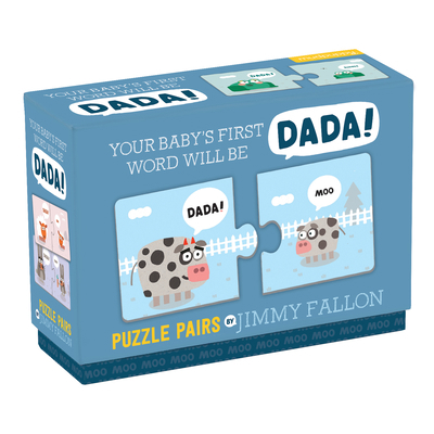 Mudpuppy Jimmy Fallon Your Baby's First Word Will Be Dada Puzzle Pairs