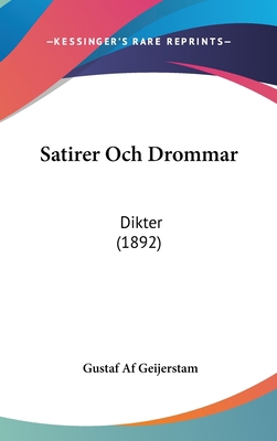 Satirer Och Drommar: Dikter (1892) 1104541998 Book Cover