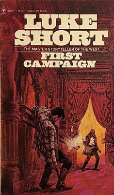 First Campaign (Thorndike Press Large Print Wes... [Large Print] 1560540036 Book Cover