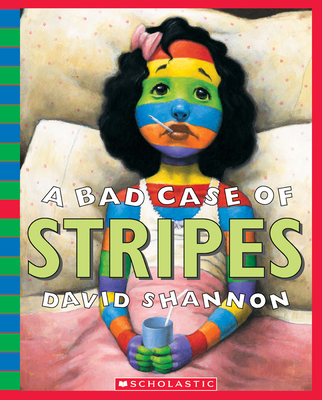 A Bad Case of Stripes [With Book] 0439924944 Book Cover