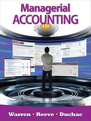 Managerial Accounting 0538480904 Book Cover