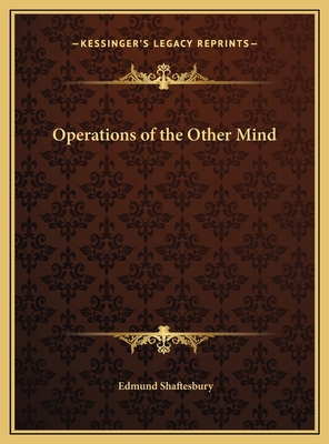 Operations of the Other Mind 1169791964 Book Cover
