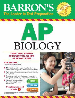 Barron's AP Biology [With CDROM] 1438075189 Book Cover