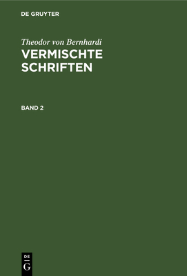 Vermischte Schriften [German] 3111100030 Book Cover