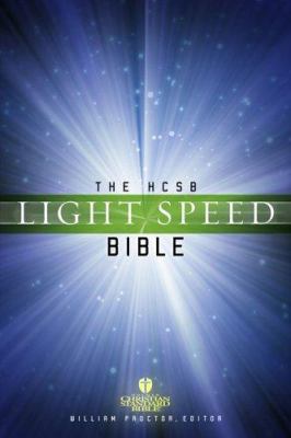 Holman CSB Light Speed Bible 1586400665 Book Cover