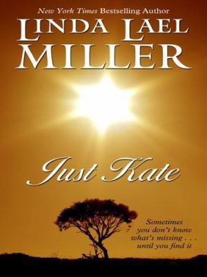 Just Kate [Large Print] 0786281057 Book Cover