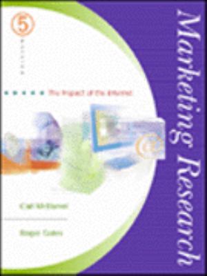 Marketing Research: The Impact of the Internet ... 0324067976 Book Cover