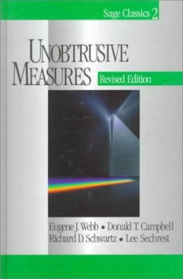 Unobtrusive Measures 0761920129 Book Cover