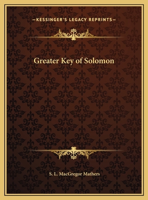 Greater Key of Solomon 1169715443 Book Cover