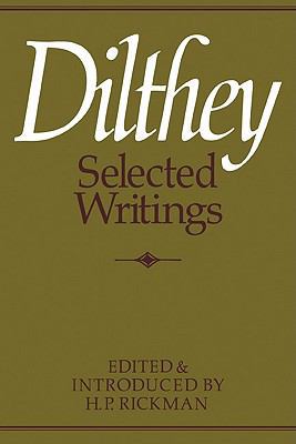 Dilthey Selected Writings 0521295882 Book Cover