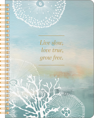 Spiral Notebook: Live Slow, Love True, Grow Free. B0DP1MLS4F Book Cover