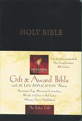 Gift & Award Bible-Nlt 0842332782 Book Cover
