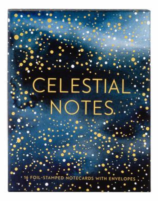 Celestial Notes: 16 Foil-Stamped Notecards with... 1452180768 Book Cover