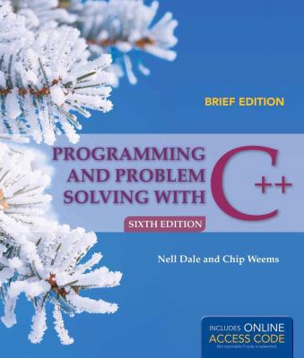 Programming and Problem Solving with C++: Brief: . 1449694284 Book Cover