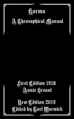 Karma: A Theosophical Manual 1075449111 Book Cover