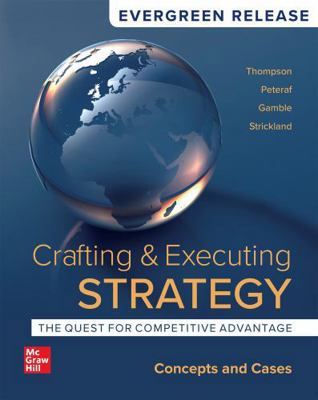 Loose-Leaf for Crafting and Executing Strategy:... 1265110336 Book Cover