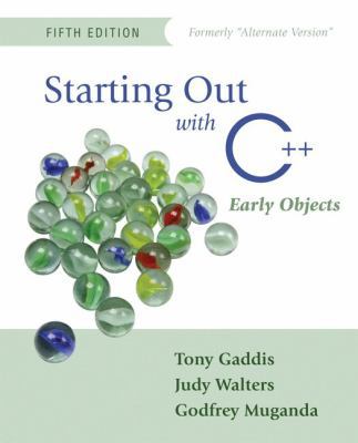 Starting Out with C++: Early Objects (Formerly ... 0321383486 Book Cover