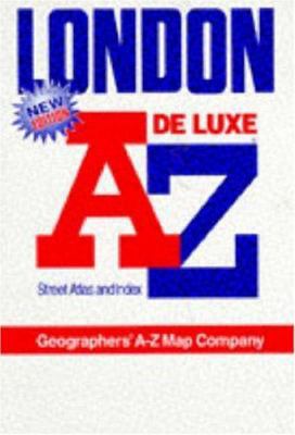 Geographers' de luxe A to Z of London [Portuguese_brazilian] 0850391121 Book Cover