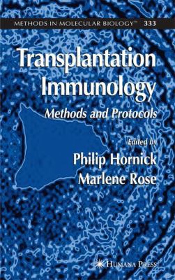 Transplantation Immunology: Methods and Protocols 1617376329 Book Cover