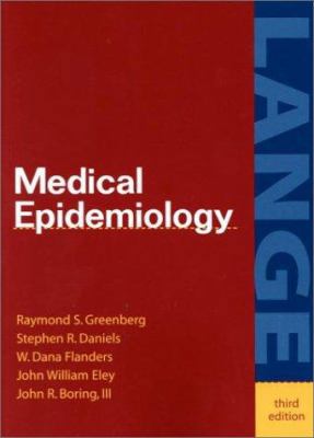 Medical Epidemiology 0838562957 Book Cover