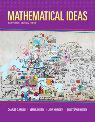 Mathematical Ideas 0321977076 Book Cover