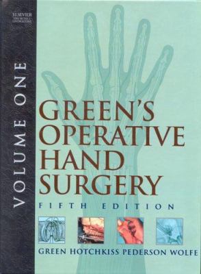 Green's Operative Hand Surgery e-dition: Text w... 0443066744 Book Cover
