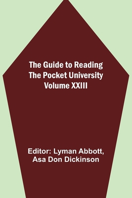 The Guide to Reading - the Pocket University Vo... 9356375232 Book Cover