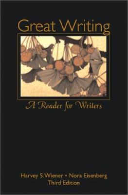 Great Writing: A Reader for Writers 0072370645 Book Cover