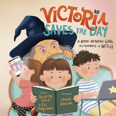 Victoria Saves the Day: a Book-Reading Girl Out... B0D2VMS4TN Book Cover