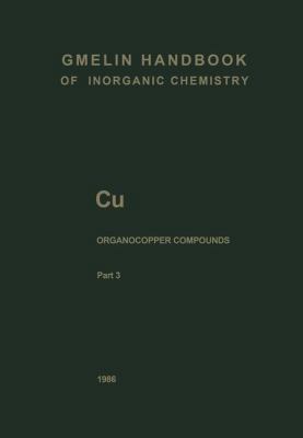 Cu Organocopper Compounds 3662064413 Book Cover