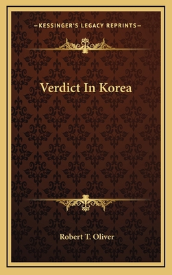 Verdict In Korea 1166126609 Book Cover