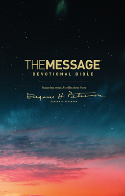 The Message Devotional Bible: Featuring Notes &... 1631468227 Book Cover