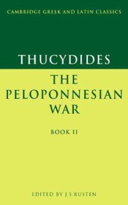 Thucydides: The Peloponnesian War Book II (Camb... [Greek] 0521326656 Book Cover