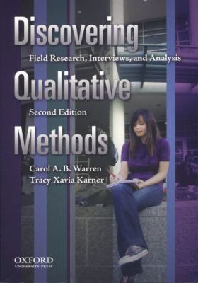 Discovering Qualitative Methods: Field Research... 0195384296 Book Cover