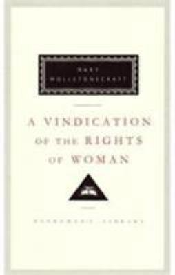 A Vindication of the Rights of Woman 1857150864 Book Cover